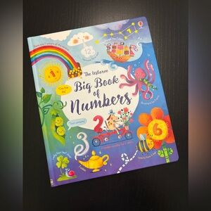 Usborne Big Book of Numbers - Large Board Style Book for Learning